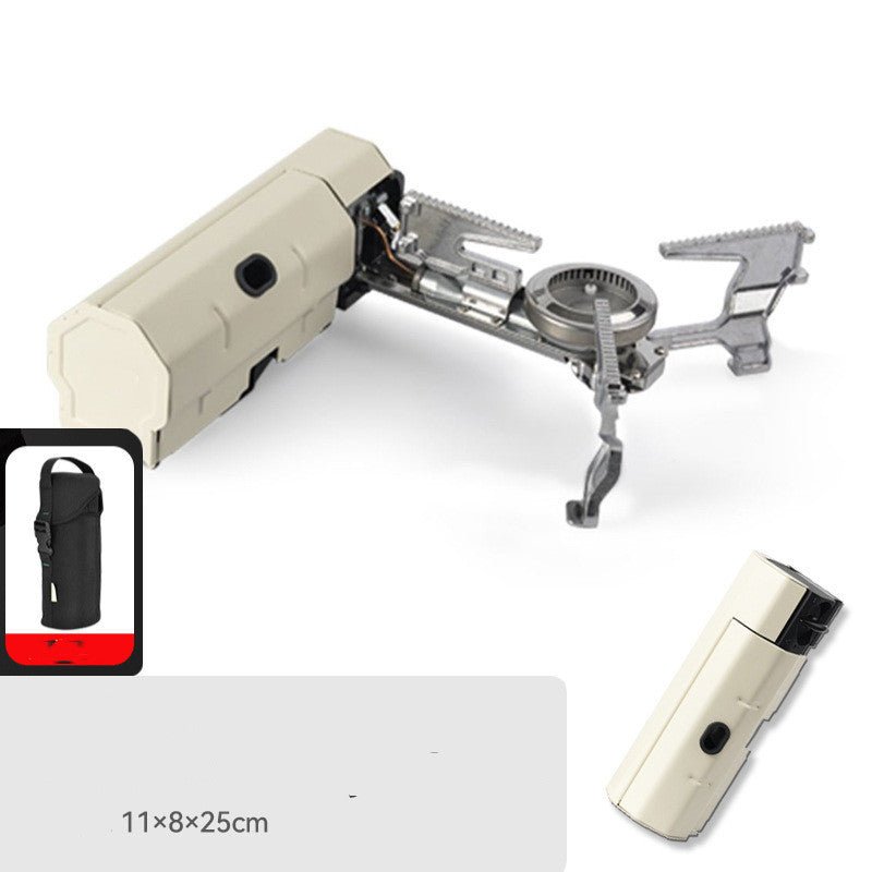 Portable Camping Gas Stove | Folding Outdoor Hiking BBQ Cooker