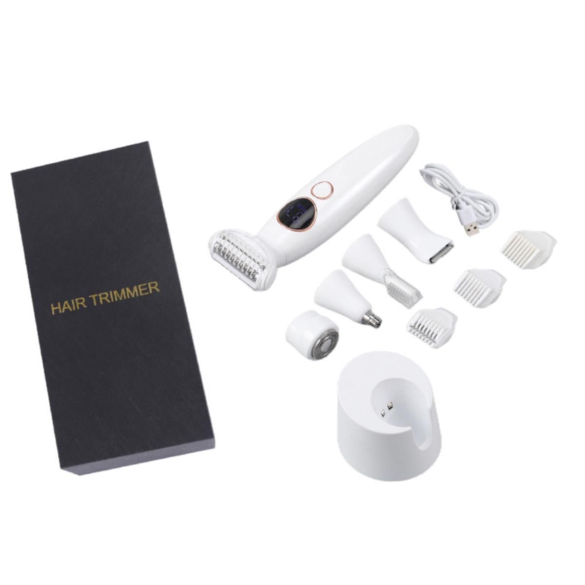 5 - in - 1 Electric Shaver & Multi - Groomer | Waterproof USB Rechargeable