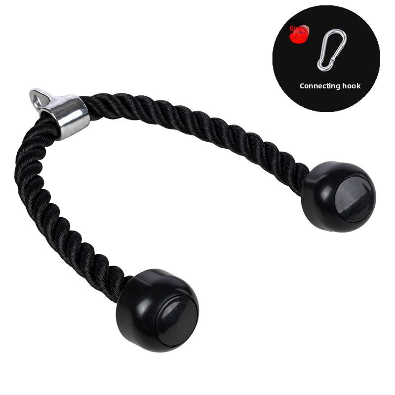 Nylon Tricep Rope Gym Cable Attachment – Resistance Training Pull Rope