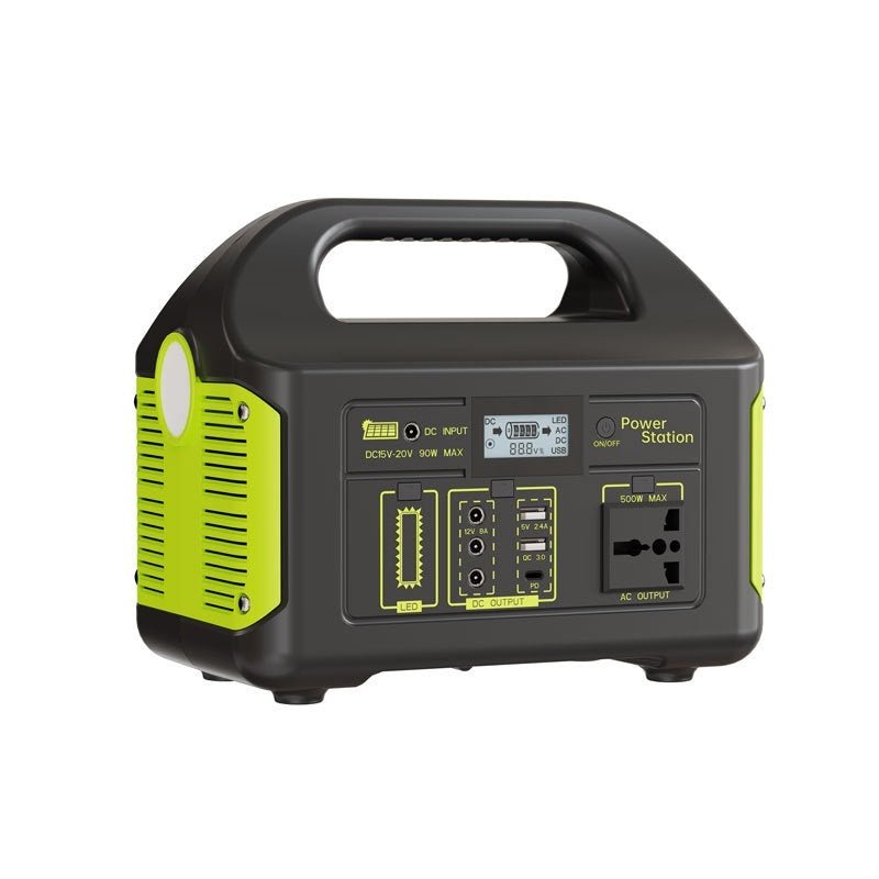 500W Portable Power Station – Outdoor Emergency Energy Storage