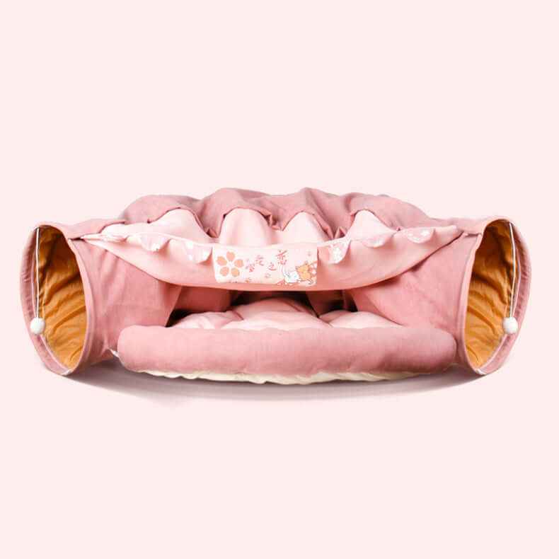 Collapsible Cat Tunnel – Durable, Washable