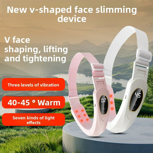 Face Slimming Device | RF Skin Tightening & Vibration Facial Massager