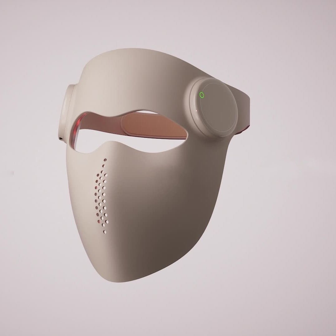 LED Light Therapy Mask – Red and Blue Light Skin Rejuvenation Device