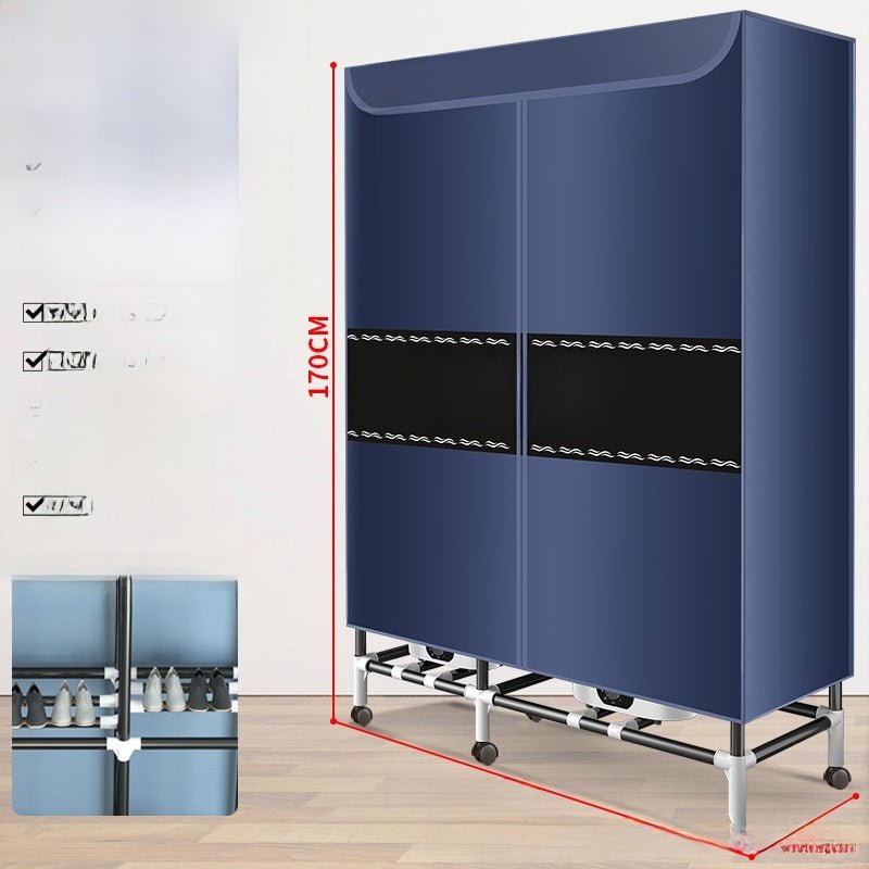 Portable Household Clothes Dryer | 2000W PTC Heat Pump Drying Cabinet