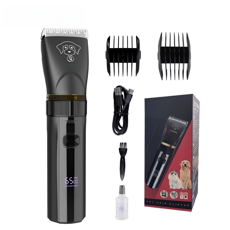 Cordless Pet Hair Clipper – Professional Rechargeable Grooming Kit