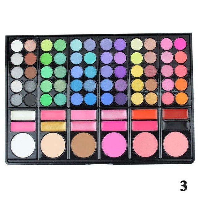 78 Color Eyeshadow Palette - Matte & Shimmer Finish