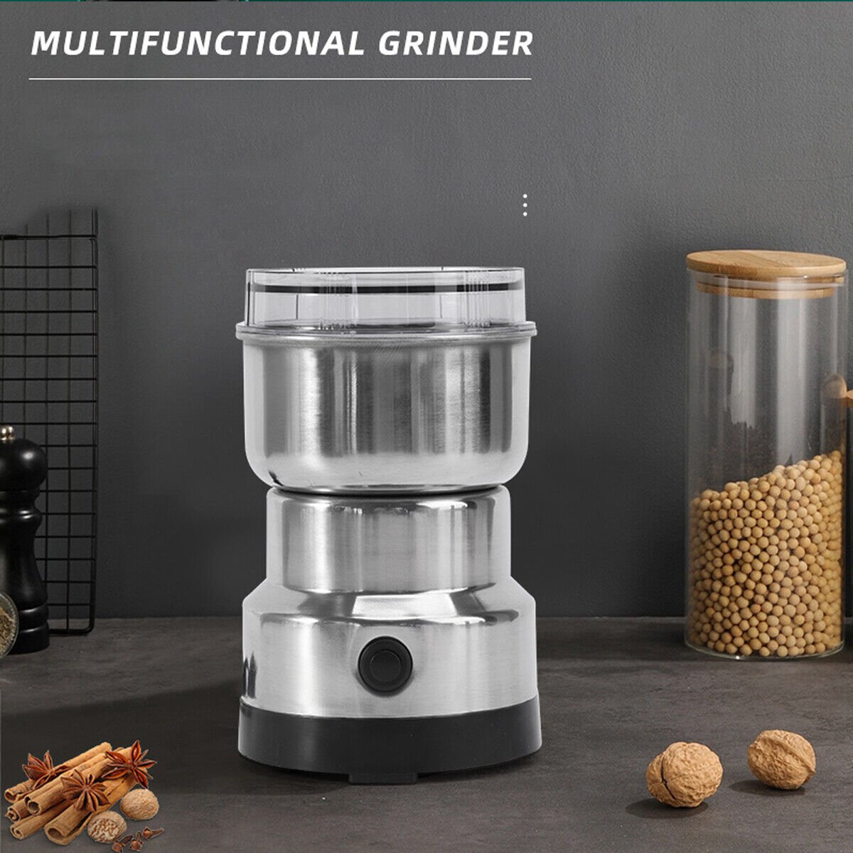 Electric Coffee & Spice Grinder - Free🚚UK - DoubleJoy Store