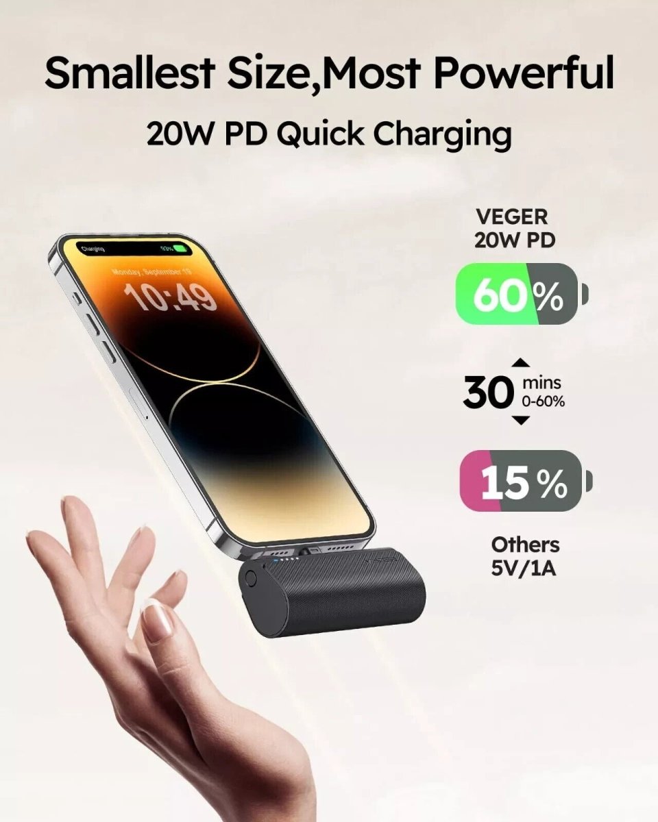 Mini Pocket 20W Fast Charging Power Bank - DoubleJoy Store