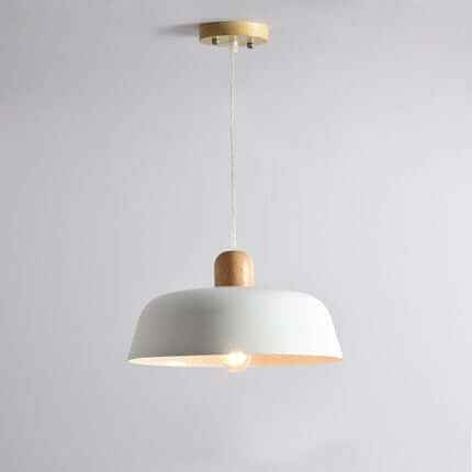 Nordic Wood Pendant Light – Hanging Lamp