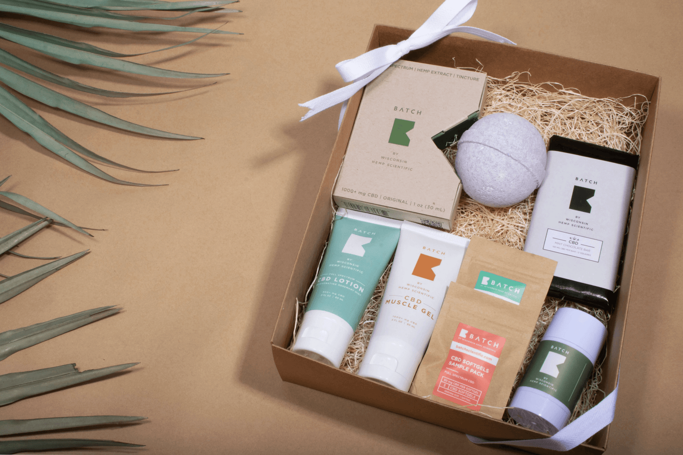 Gift box of body care products displayed as part of the Seasonal Products collection.