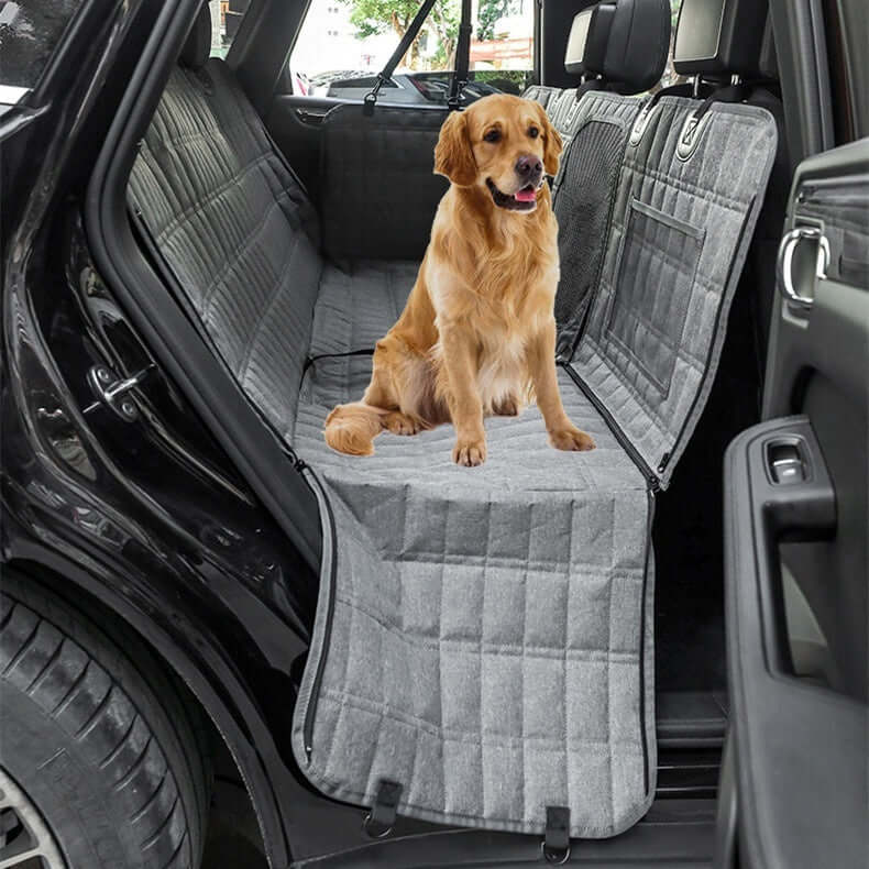 Waterproof Pet Car Seat Cushion – Rear Travel Mat with Toilet Function