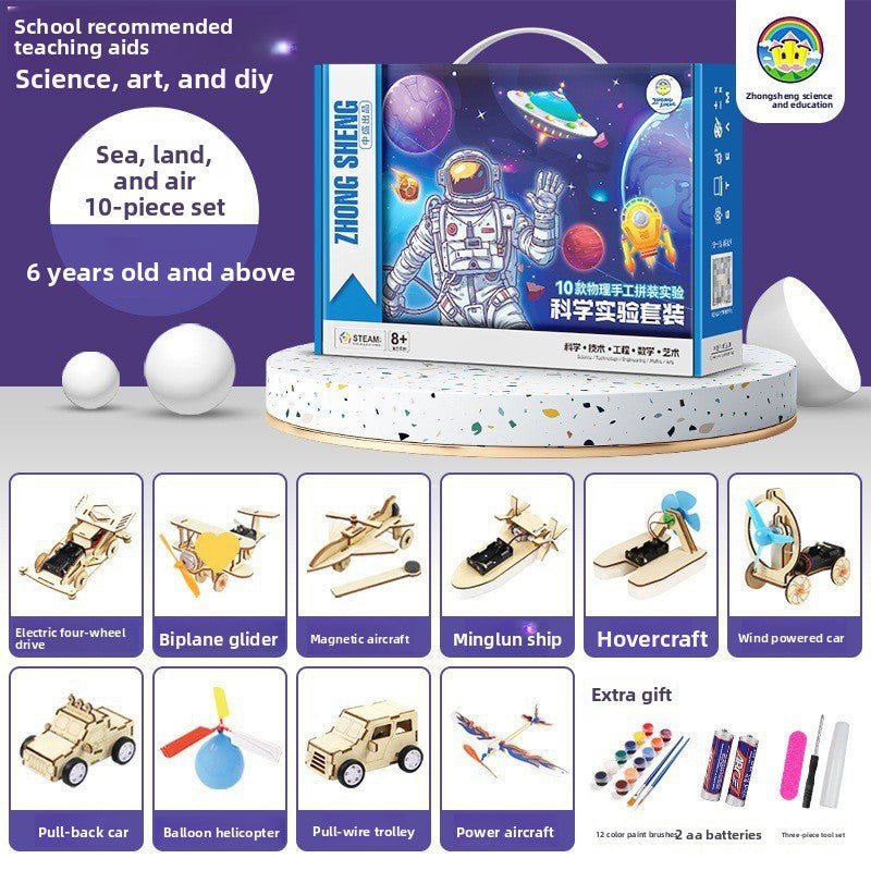 STEM Science Experiment Kits | Kid Physics & Engineering Building Sets