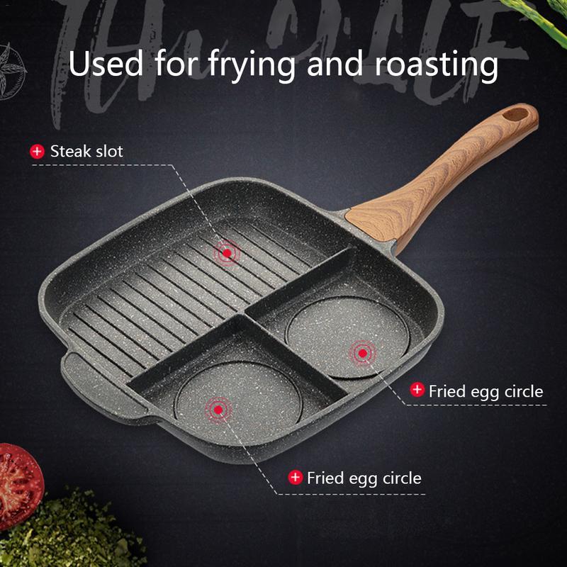 Multifunctional Non - Stick Frying Pan – Omelette & Steak Pot