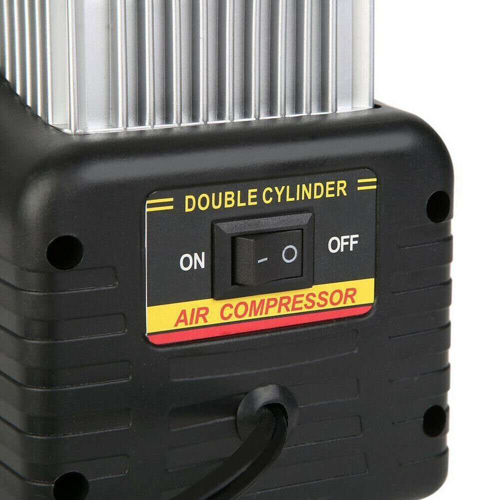 150PSI HEAVY DUTY PORTABLE 12V ELECTRIC CAR TYRE INFLATOR AIR COMPRESSOR - DoubleJoy Store
