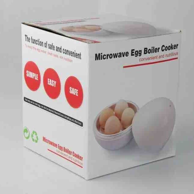 Egg Steamer Microwave | 4 - Egg Quick Boiler Cooker