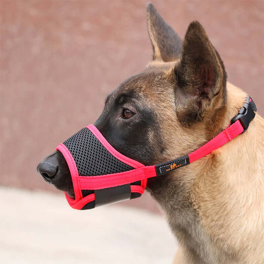 Adjustable Pet Muzzle for Pets – Anti - Biting & Bark Control Mask