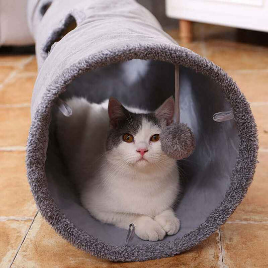 Long Cat Tunnel Toy – Collapsible