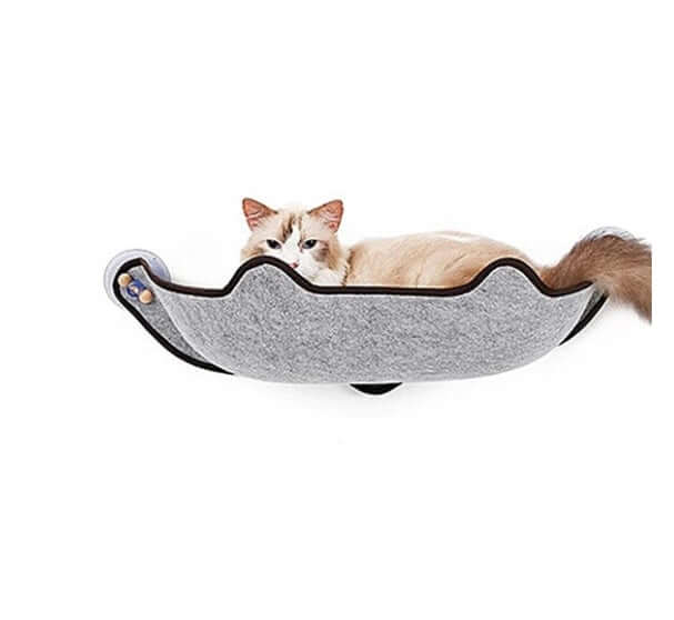 Window Sill Cat Hammock Bed – Sturdy EVA & Felt