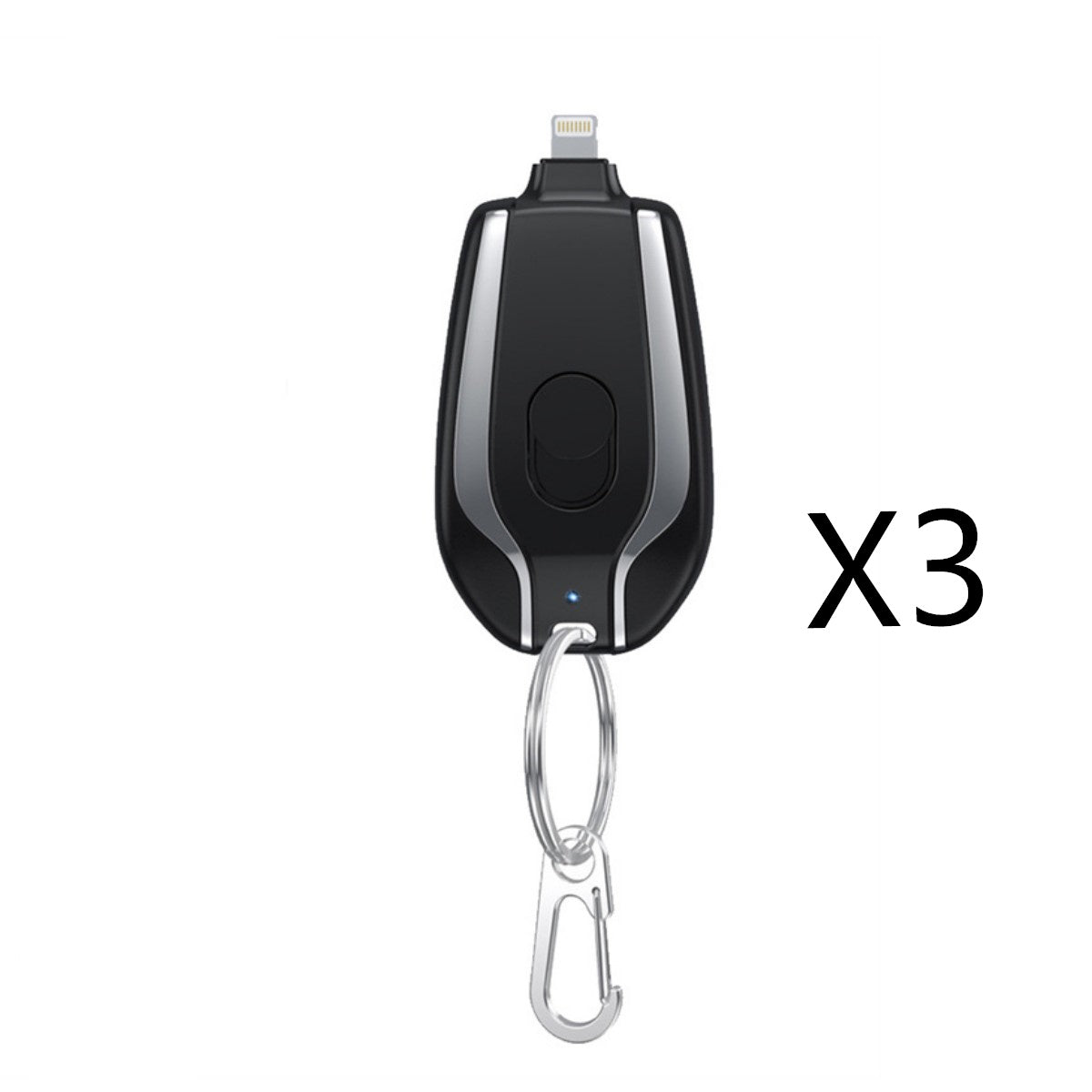 1500mAh Keychain Power Bank | Ultra - Compact Emergency Charger