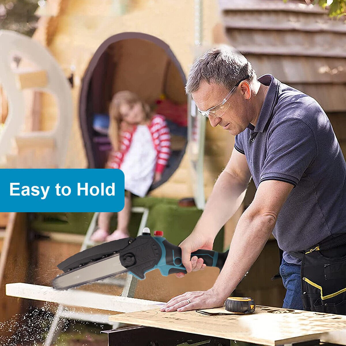 Mini Cordless 4000W Electric Saw - DoubleJoy Store