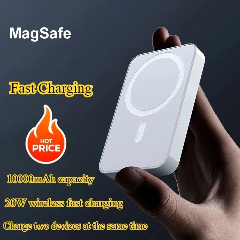 20W Power Bank Magnetic 10000mAh Portable Wireless Fast Charging PowerBank For Magsafe - DoubleJoy Store