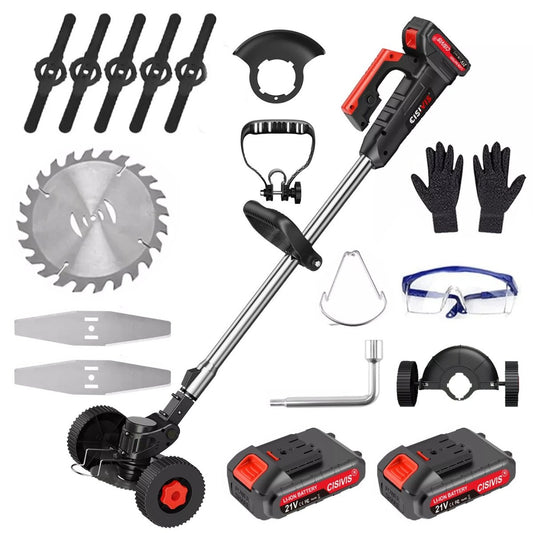 21V Cordless Grass Trimmer & Cutter - DoubleJoy Store