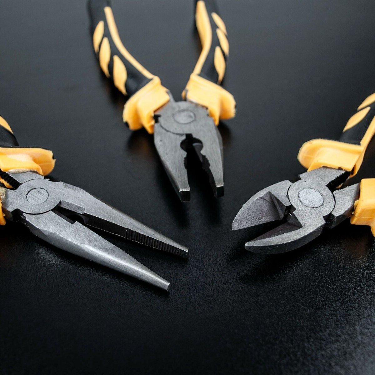3-Piece Heavy Duty Steel Pliers Set - DoubleJoy Store