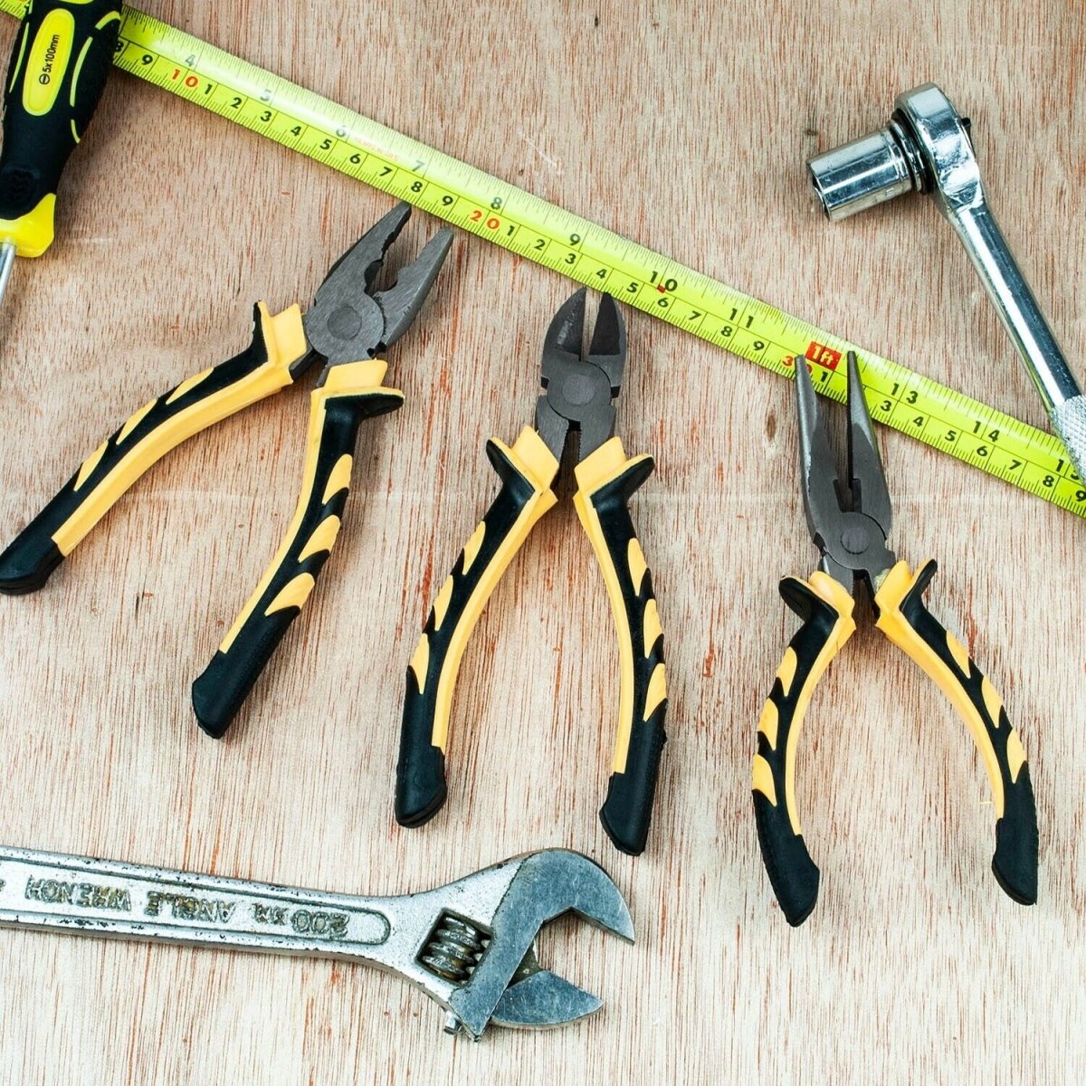 3-Piece Heavy Duty Steel Pliers Set - DoubleJoy Store