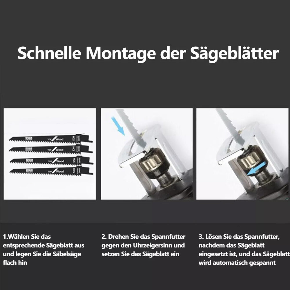3000RPM Cordless Reciprocating Saw - DoubleJoy Store