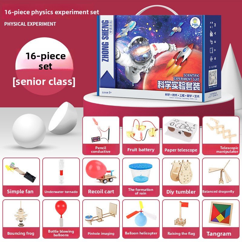STEM Science Experiment Kits | Kid Physics & Engineering Building Sets