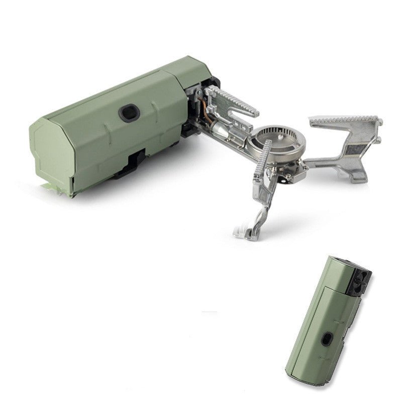 Portable Camping Gas Stove | Folding Outdoor Hiking BBQ Cooker