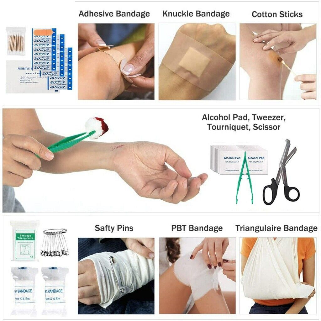 391pcs First Aid Kit for Emergencies - DoubleJoy Store