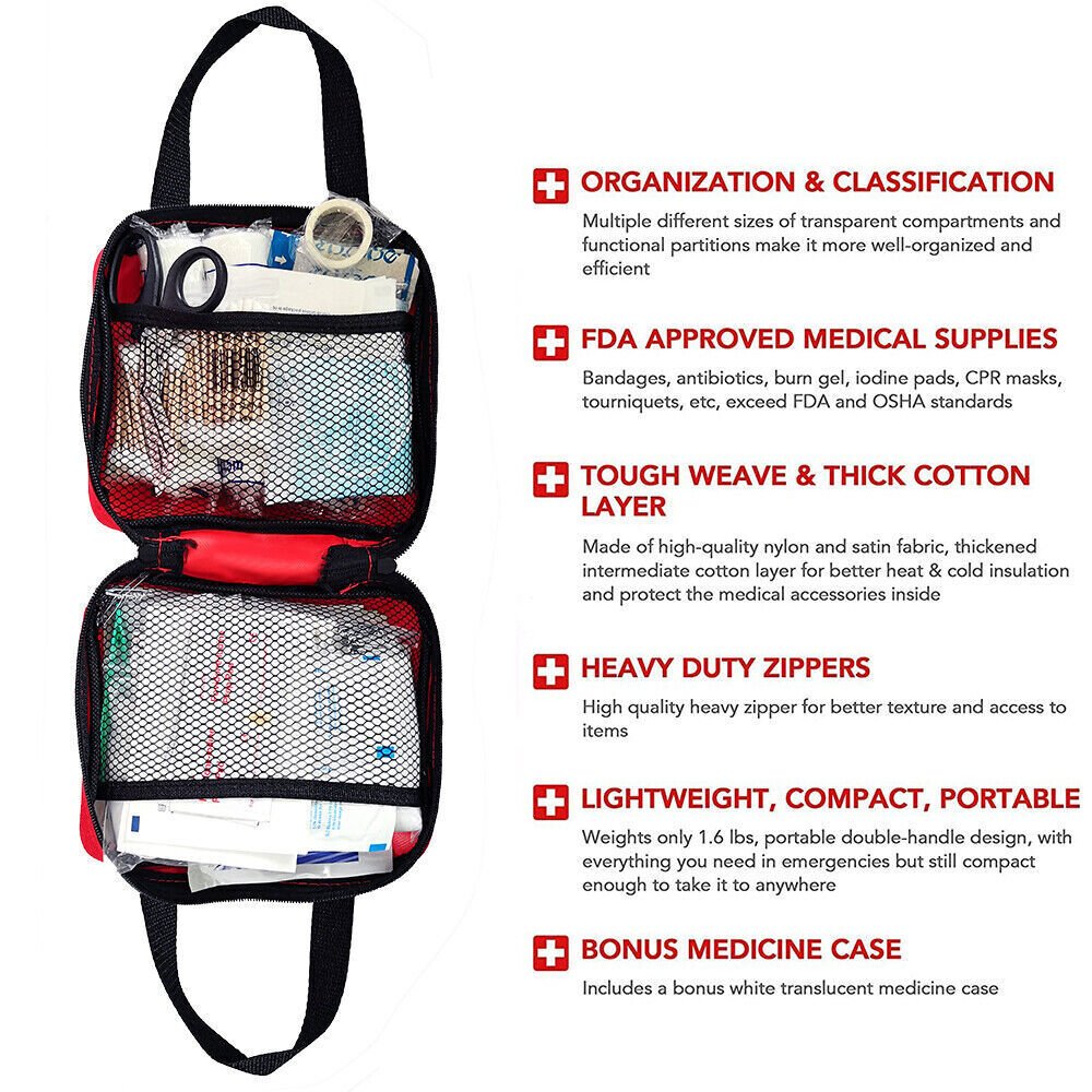 391pcs First Aid Kit for Emergencies - DoubleJoy Store