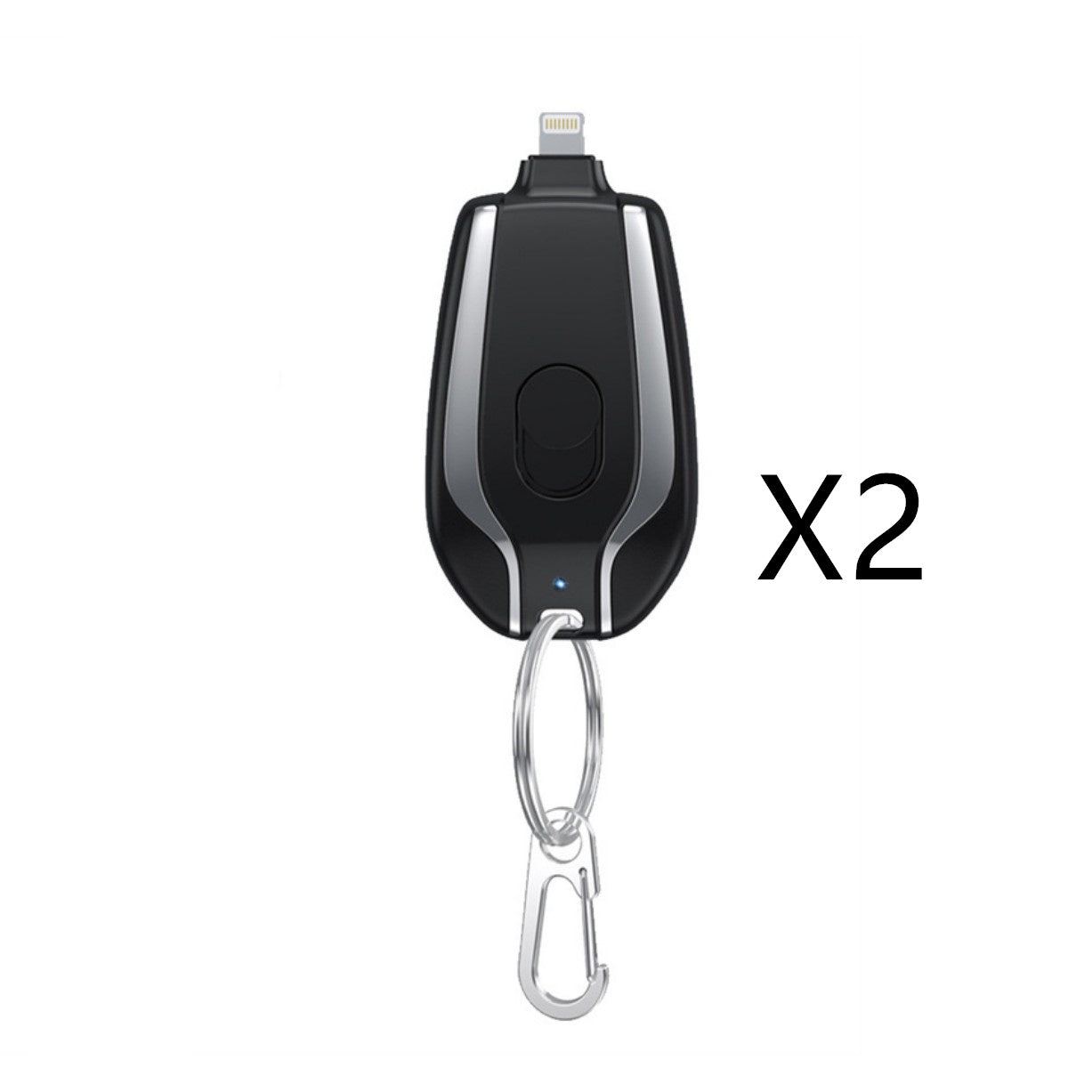 1500mAh Keychain Power Bank | Ultra - Compact Emergency Charger