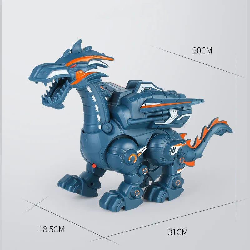 Electric Spray Dinosaur Toy – Mechanical, Sound & Light