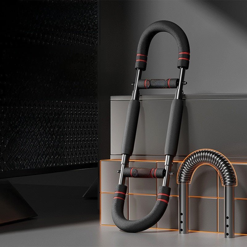 U - Shaped Arm Strength Trainer - Adjustable 3 - Level Spring Exerciser