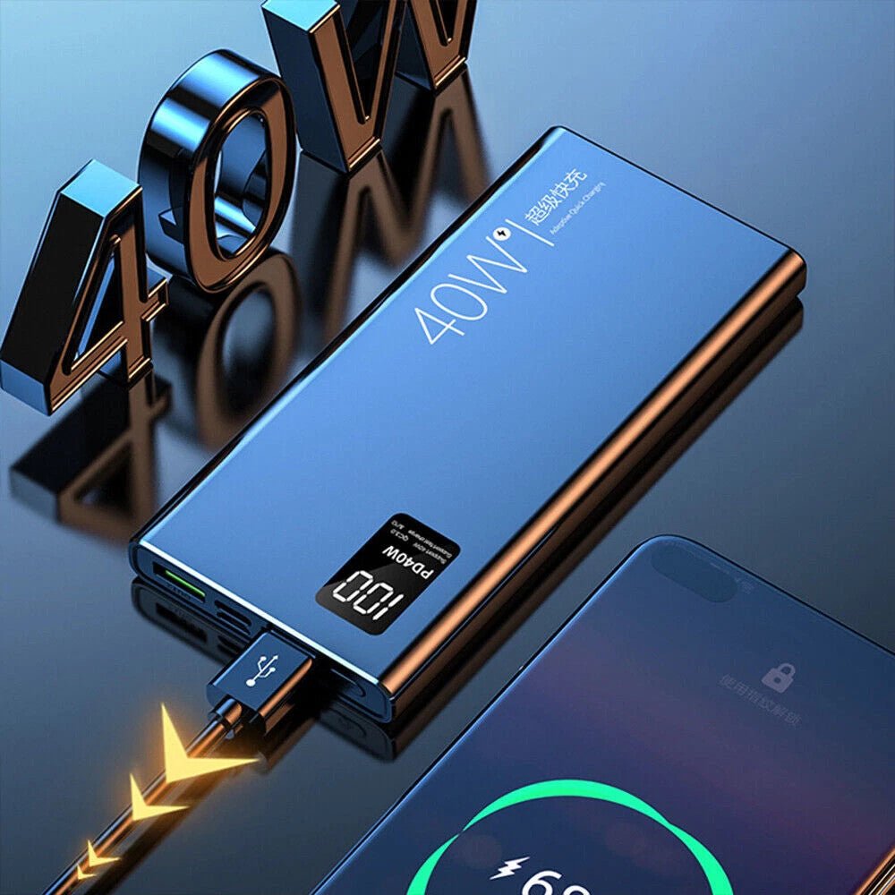 40W 20000mAh Ultra Fast Power Bank - DoubleJoy Store