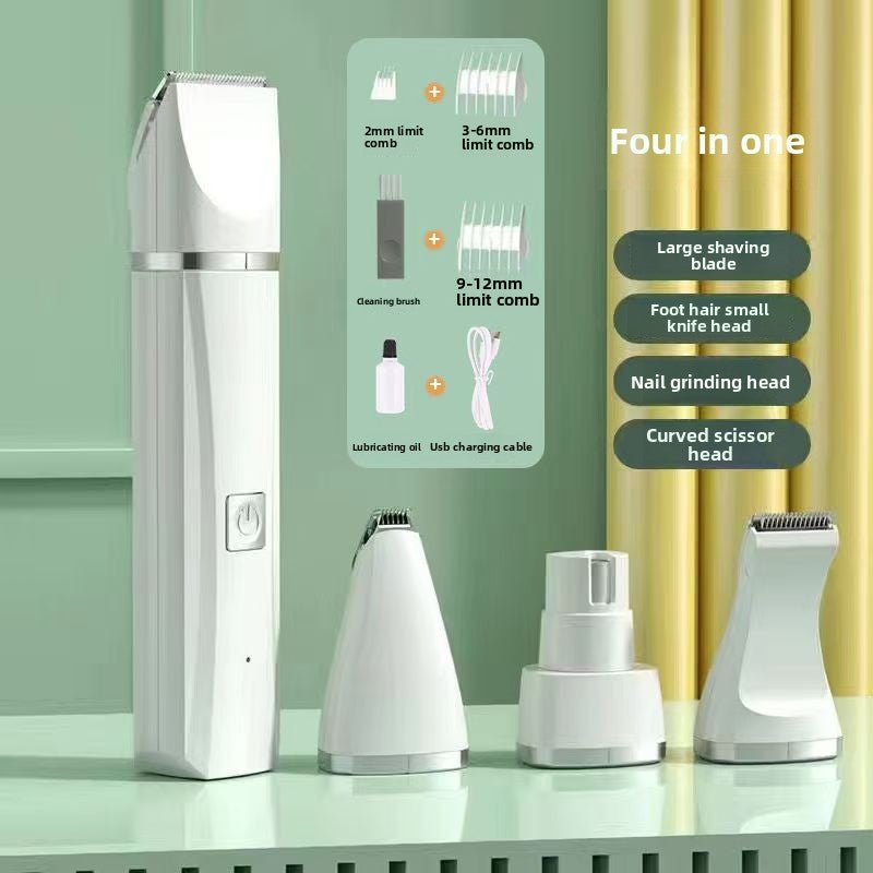 Pet Hair Clipper | Electric Dog & Cat Trimmer with Multi - Blade Design