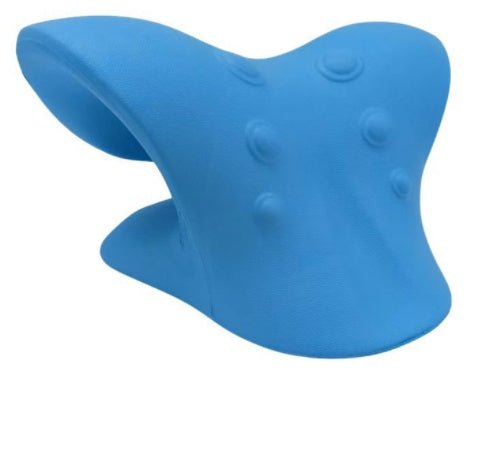 6 - Roller Neck Massager – Ergonomic Swan Design, Blue