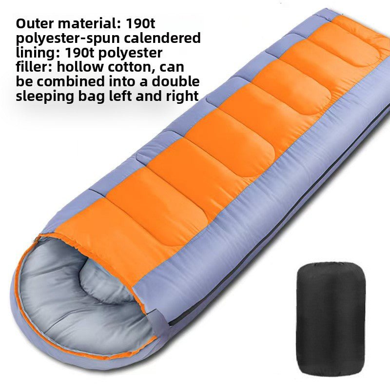 Camping Envelope Sleeping Bag – Lightweight & Durable Polyester