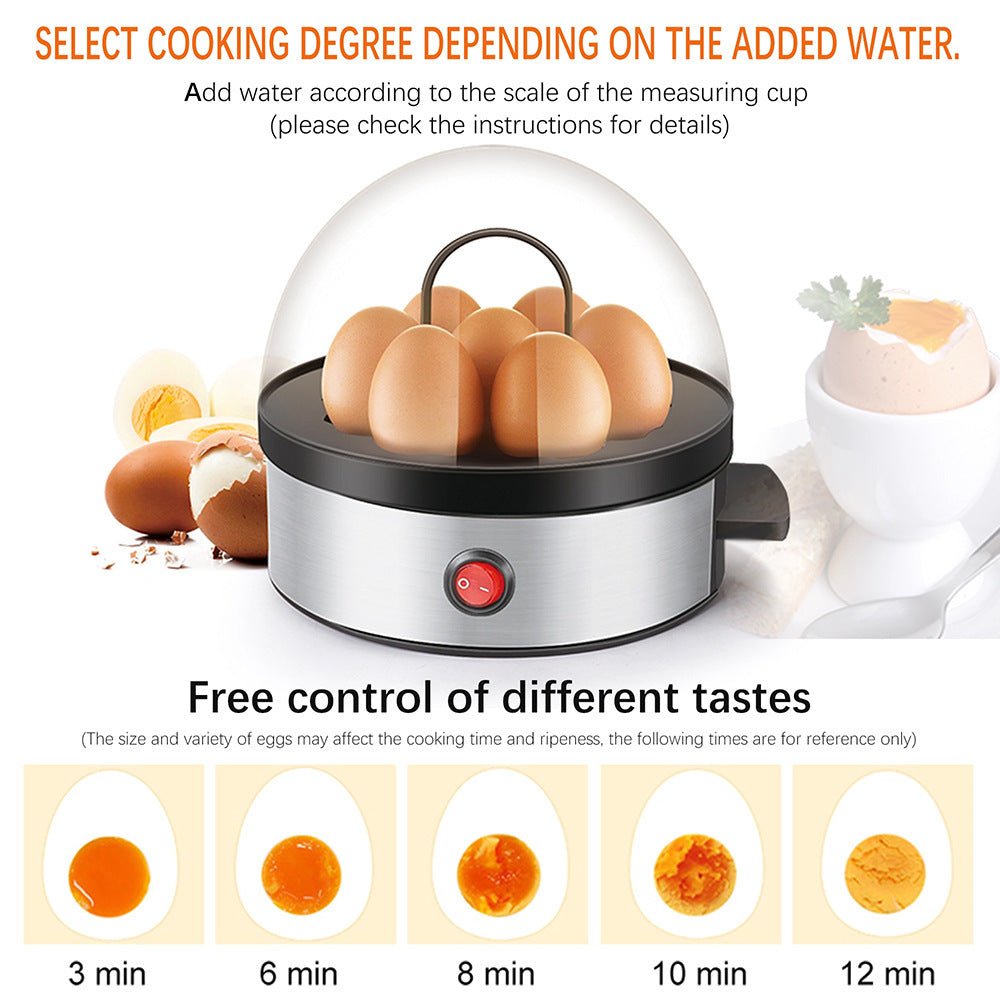 Multifunctional Egg Cooker – Mini Steamer for Breakfast