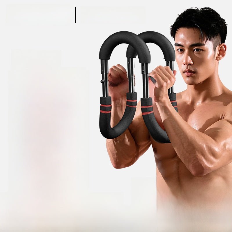 U - Shaped Arm Strength Trainer - Adjustable 3 - Level Spring Exerciser