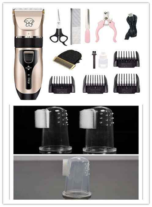 Dog Hair Clipper – Titanium, Rechargeable