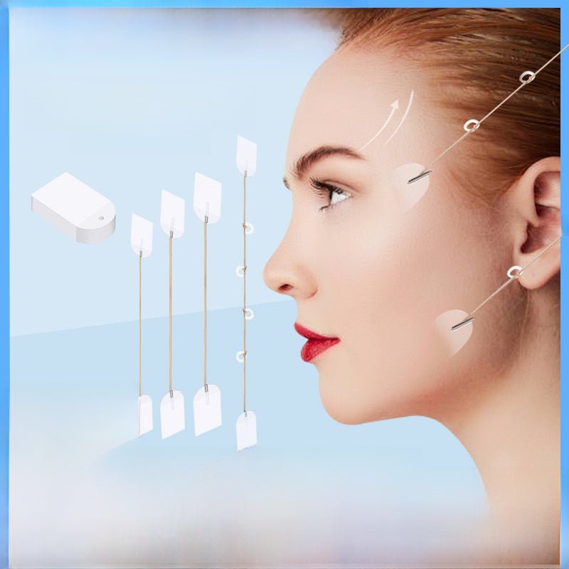 Invisible Facial Lifting Patches | Slimming Tape with Elastic Ropes