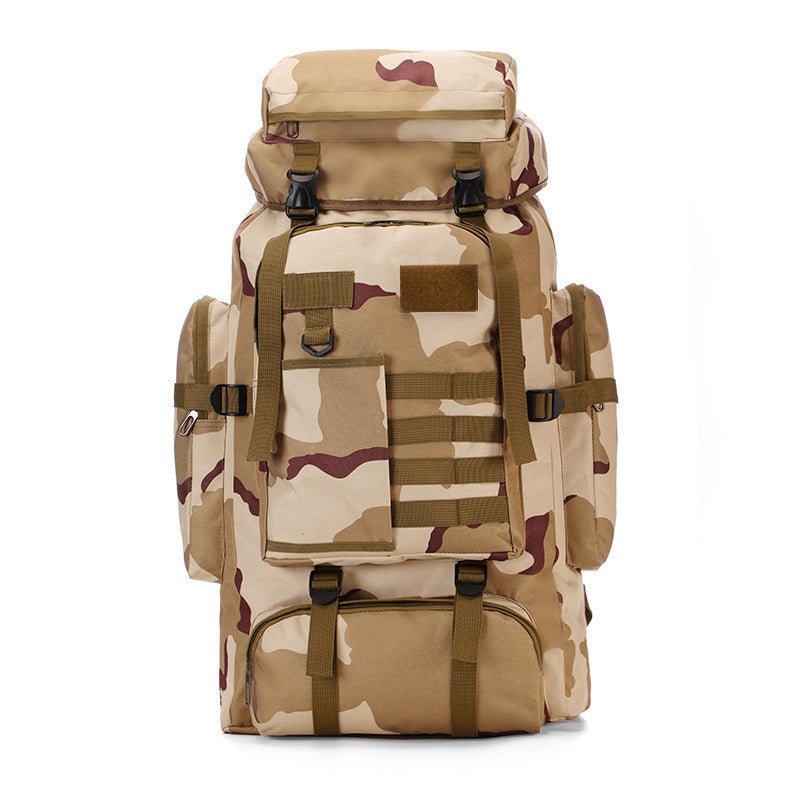 Outdoor Camouflage Sports Backpack – High - Capacity Oxford Cloth