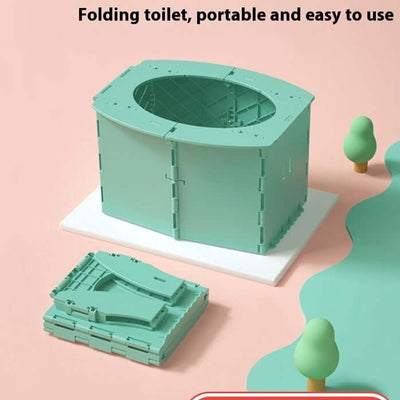 Children Portable Travel Toilet: Folding toilet.