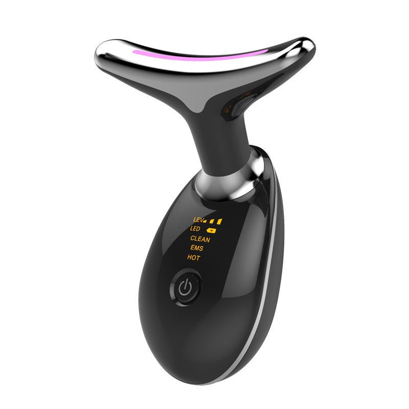 Neck Beautification Device – LED Skin Rejuvenation & Vibration Therapy