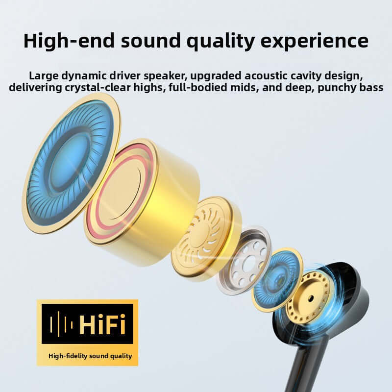 Neckband Bluetooth Earphones | Wireless Stereo Headphones