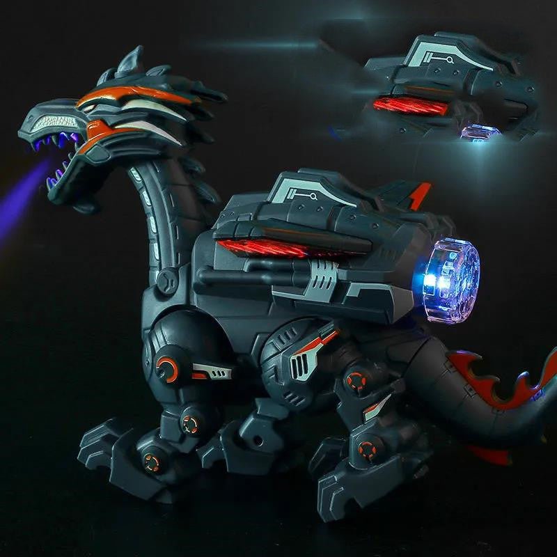 Electric Spray Dinosaur Toy – Mechanical, Sound & Light