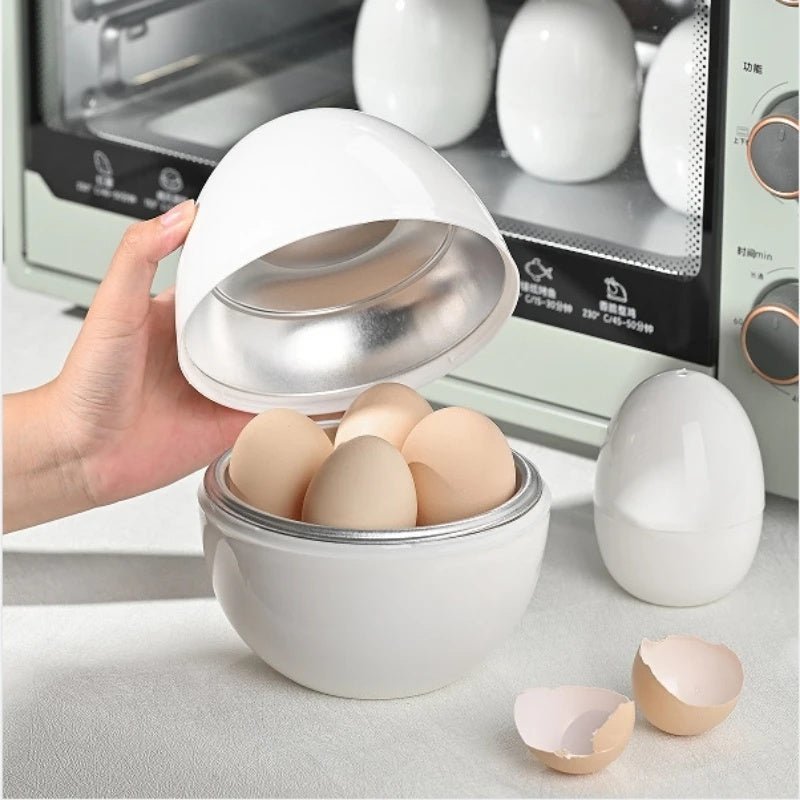 Egg Steamer Microwave | 4 - Egg Quick Boiler Cooker